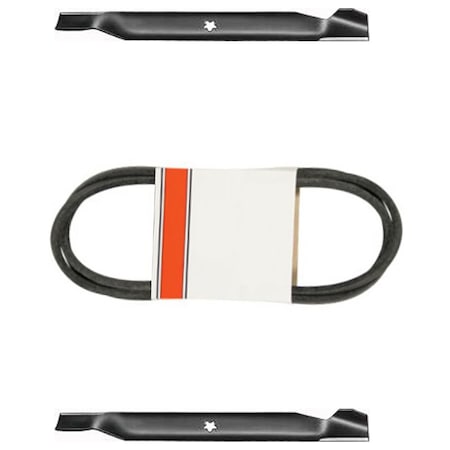 Aic Replacement Parts LT1000 42 Deck Blade & Belt Combo 138971 & 144959 Fits Craftsman AY-LAB50-0015